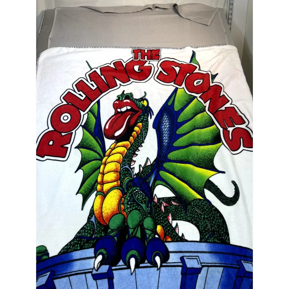 Vintage‎ Rolling Stones Tour Blanket 61